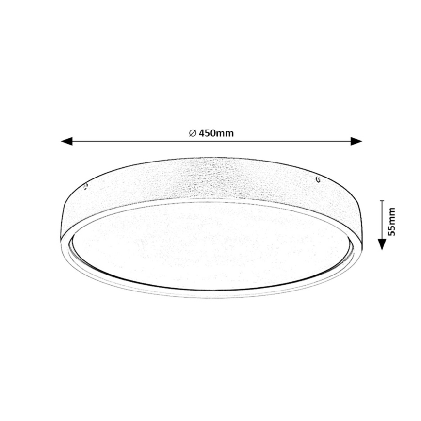 Rabalux - LED loftlampe LED/37W/230V