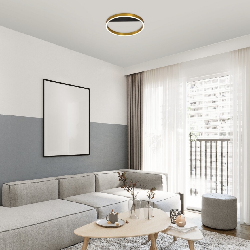 Rabalux - LED loftlampe LED/20W/230V guldfarvet