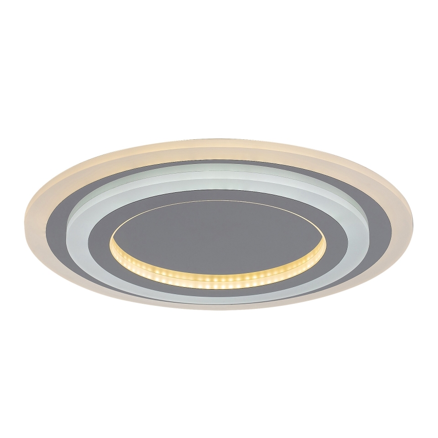Rabalux - LED loftlampe dæmpbar LED/56W/230V 3000/4000/6000K mat krom + fjernbetjening