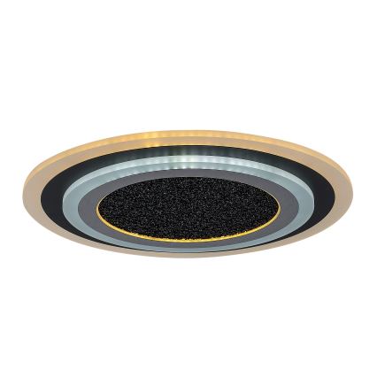 Rabalux - LED loftlampe dæmpbar LED/56W/230V 3000/4000/6000K sort + fjernbetjening