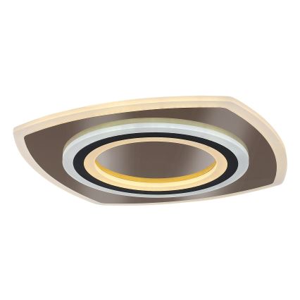 Rabalux - LED loftlampe dæmpbar LED/60W/230V 3000/4000/6000K mat krom/sort + fjernbetjening