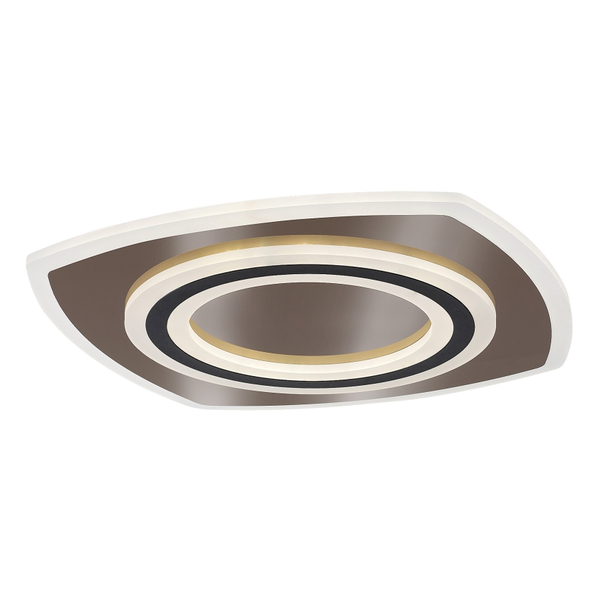 Rabalux - LED loftlampe dæmpbar LED/60W/230V 3000/4000/6000K mat krom/sort + fjernbetjening