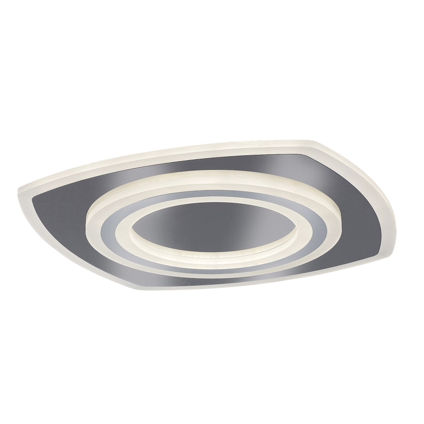 Rabalux - LED-dæmpbar loftlampe LED/60W/230V 3000/4000/6000K mat krom + fjernbetjening 48x48 cm