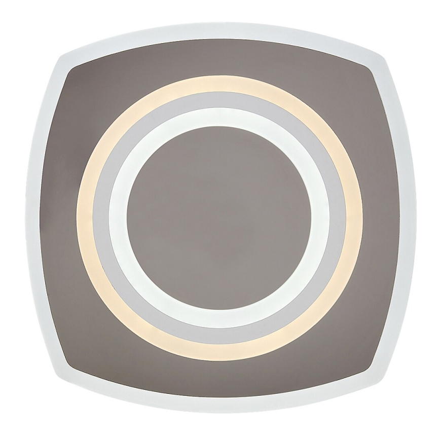 Rabalux - LED-dæmpbar loftlampe LED/60W/230V 3000/4000/6000K mat krom + fjernbetjening 48x48 cm