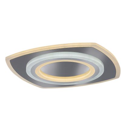 Rabalux - LED loftlampe dæmpbar LED/60W/230V 3000/4000/6000K mat krom + fjernbetjening
