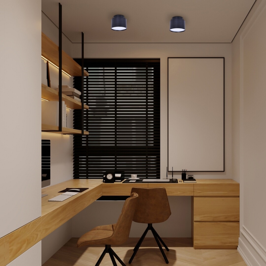 Rabalux - LED loftlampe LED/16W/230V 3000K sort