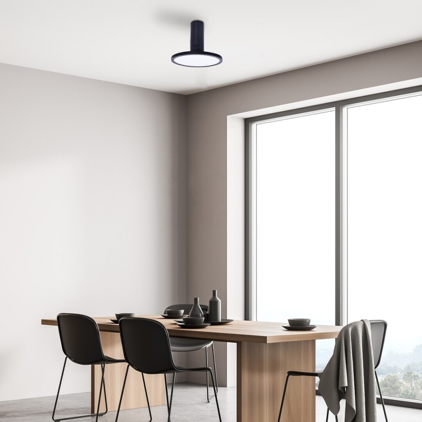 Rabalux - LED loftlampe LED/20W/230V 3000K sort