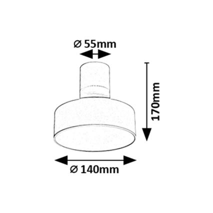 Rabalux - LED loftlampe LED/16W/230V 3000K hvid