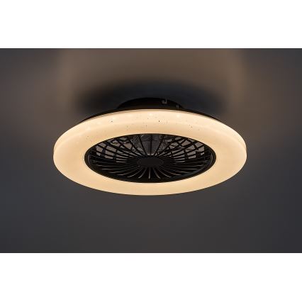Rabalux - LED Loftlampe med ventilator dæmpbar LED/48W/230V 3000-6500K + fjernbetjening