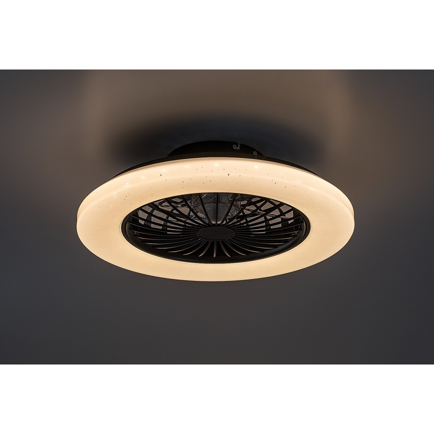 Rabalux - LED Loftlampe med ventilator dæmpbar LED/48W/230V 3000-6500K + fjernbetjening
