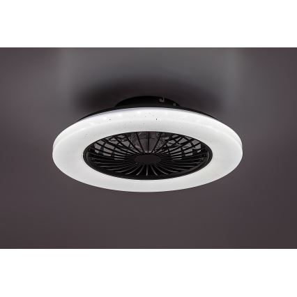 Rabalux - LED Loftlampe med ventilator dæmpbar LED/48W/230V 3000-6500K + fjernbetjening