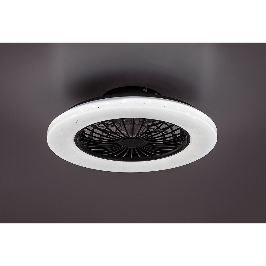 Rabalux - LED Loftlampe med ventilator dæmpbar LED/48W/230V 3000-6500K + fjernbetjening