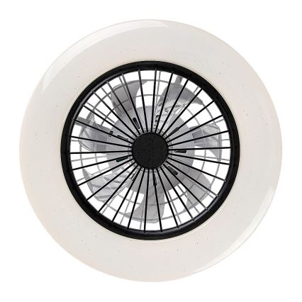 Rabalux - LED dæmpbar loftlampe med ventilator LED/48W/230V 3000-6500K + fjernbetjening