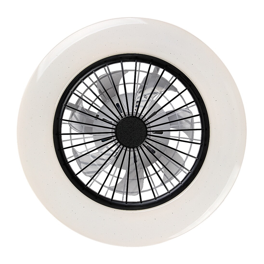 Rabalux - LED dæmpbar loftlampe med ventilator LED/48W/230V 3000-6500K + fjernbetjening