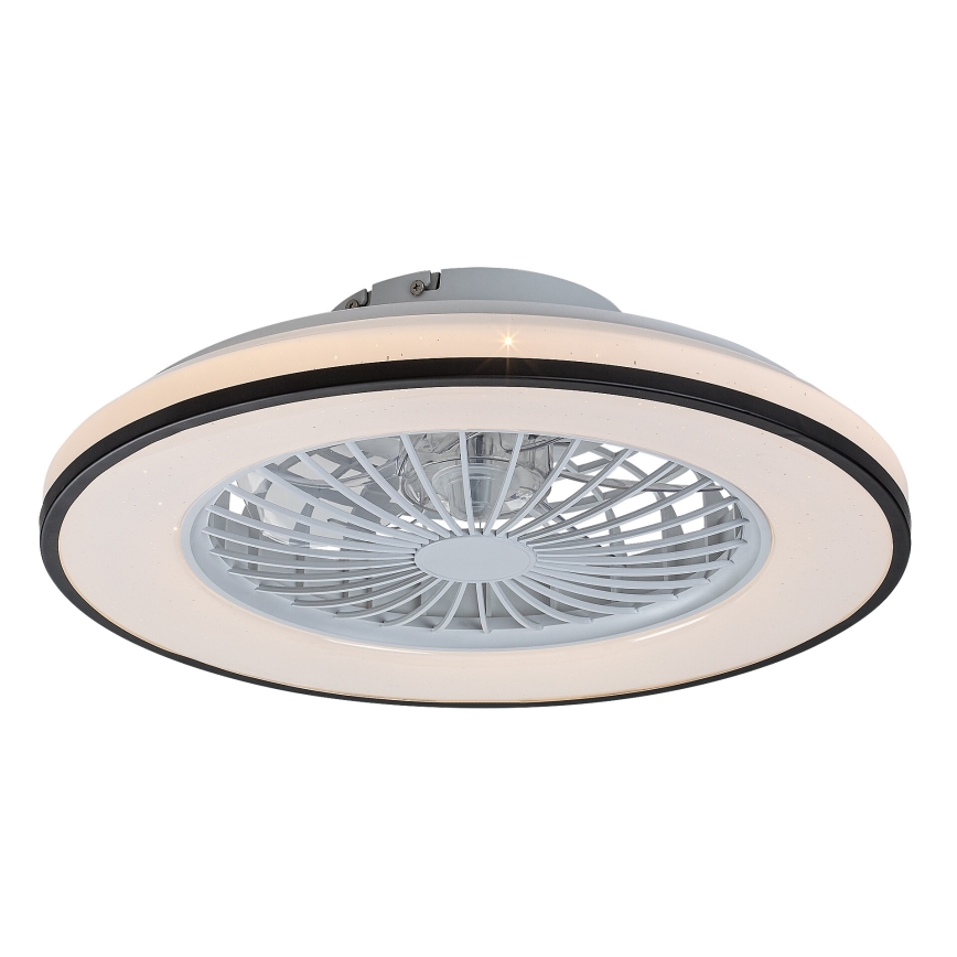 Rabalux - LED dæmpbar loftlampe med ventilator LED/48W/230V 3000-6500K + fjernbetjening