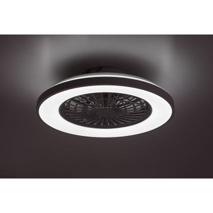 Rabalux - LED Loftlampe med ventilator dæmpbar LED/48W/230V 3000-6500K + fjernbetjening