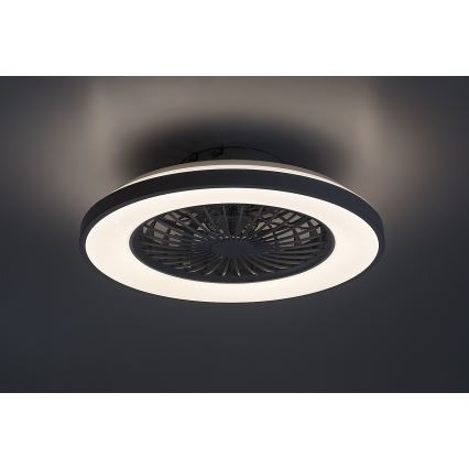 Rabalux - LED Loftlampe med ventilator dæmpbar LED/48W/230V 3000-6500K + fjernbetjening