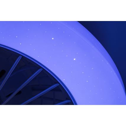 Rabalux - LED loftlampe med RGB-farver og ventilator dæmpbar LED/48W/230V 3000-6500K + fjernbetjening
