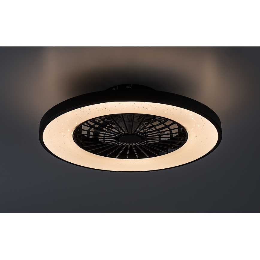 Rabalux - LED Loftlampe med ventilator dæmpbar LED/72W/230V 3000-6500K + fjernbetjening