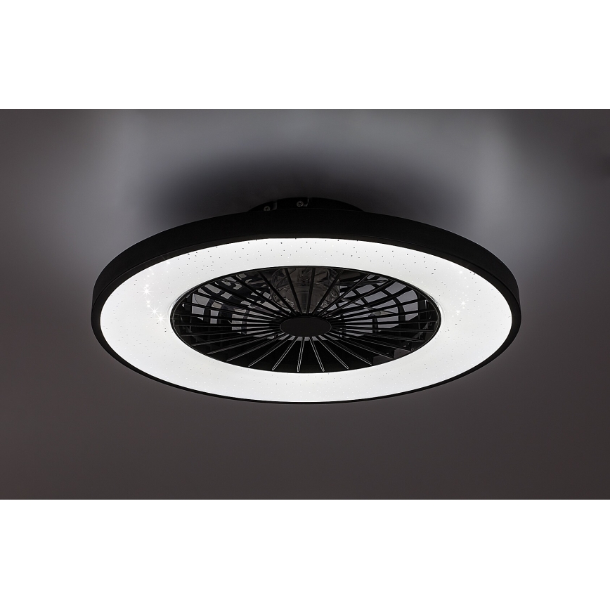 Rabalux - LED Loftlampe med ventilator dæmpbar LED/72W/230V 3000-6500K + fjernbetjening