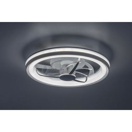 Rabalux - LED Loftlampe med ventilator dæmpbar LED/40W/230V 3000/4000/6000K Wi-Fi + fjernbetjening