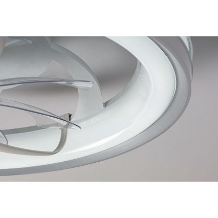 Rabalux - LED Loftlampe med ventilator dæmpbar LED/40W/230V 3000/4000/6000K Wi-Fi + fjernbetjening