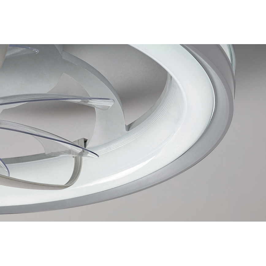 Rabalux - LED Loftlampe med ventilator dæmpbar LED/40W/230V 3000/4000/6000K Wi-Fi + fjernbetjening
