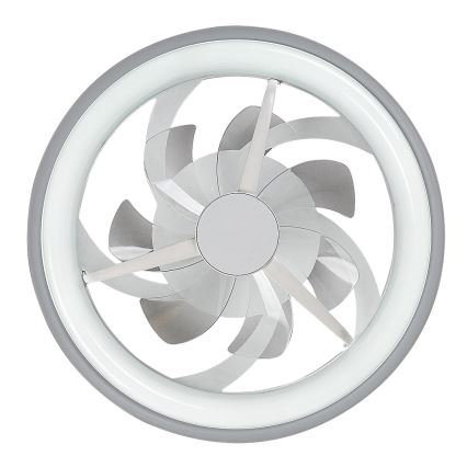 Rabalux - LED Loftlampe med ventilator dæmpbar LED/40W/230V 3000/4000/6000K Wi-Fi + fjernbetjening