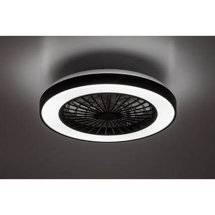 Rabalux - LED Loftlampe med ventilator dæmpbar LED/40W/230V 3000/4000/6000K Wi-Fi + fjernbetjening