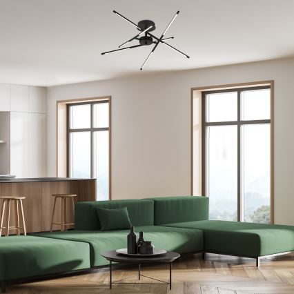 Rabalux - LED loftlampe LED/40W/230V 3000K sort
