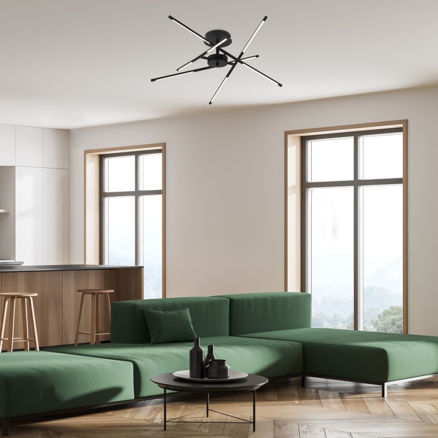 Rabalux - LED loftlampe LED/40W/230V 3000K sort