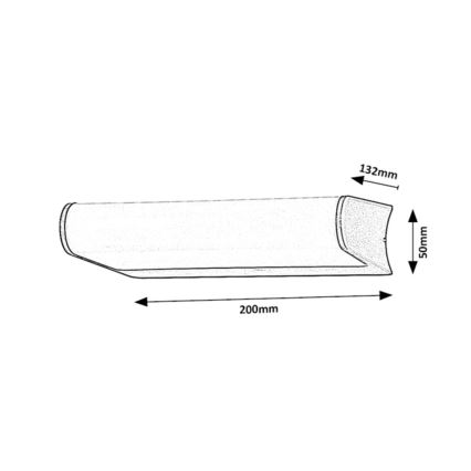 Rabalux - Udendørs LED væglampe LED/6,5W/230V IP44