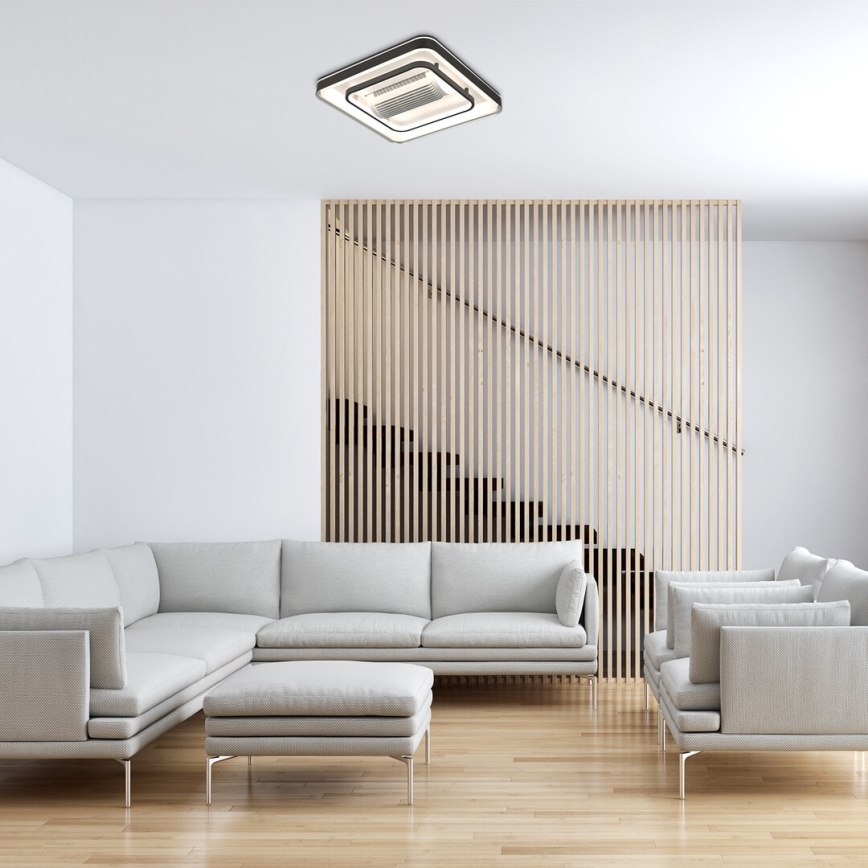 Rabalux - LED Loftlampe med ventilator dæmpbar LED/50W/230V 3000/4000/6000K Wi-Fi + fjernbetjening