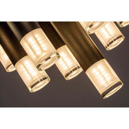 Rabalux - Loftlampe 13xG9/5W/230V sort