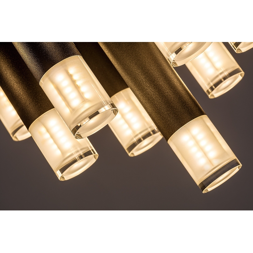 Rabalux - Loftlampe 13xG9/5W/230V sort