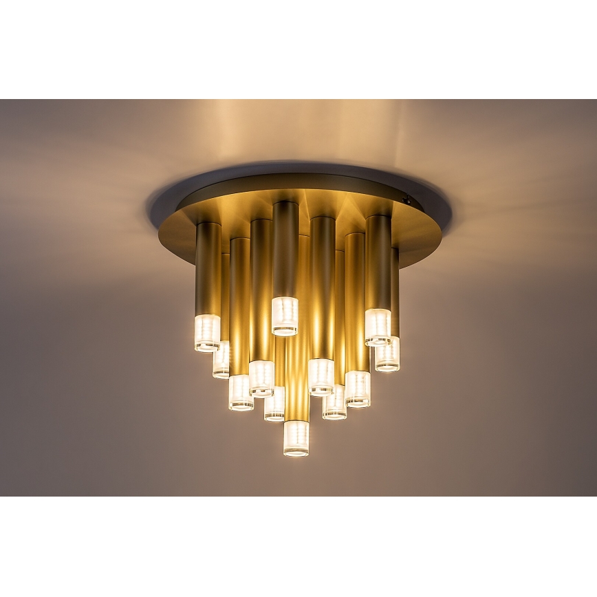 Rabalux - Loftlampe 13xG9/5W/230V guldfarvet