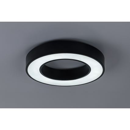 Rabalux - LED-loftlampe LED/24W/230V 3000/4000/6500K Ø 40 cm sort