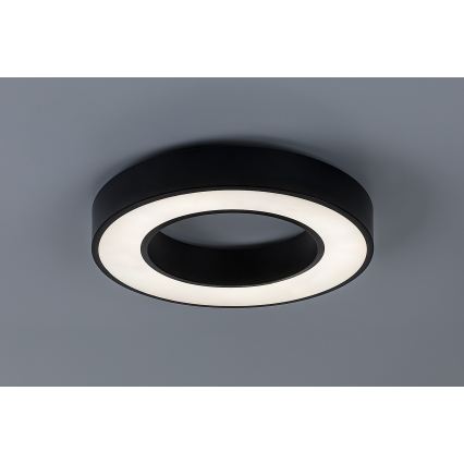 Rabalux - LED-loftlampe LED/24W/230V 3000/4000/6500K Ø 40 cm sort