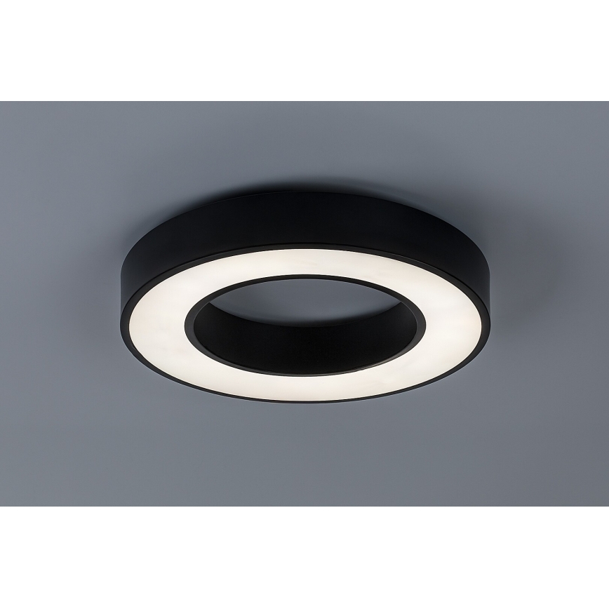 Rabalux - LED-dæmpbar loftlampe LED/45W/230V 3000-6500K Ø 60 cm sort + fjernbetjening