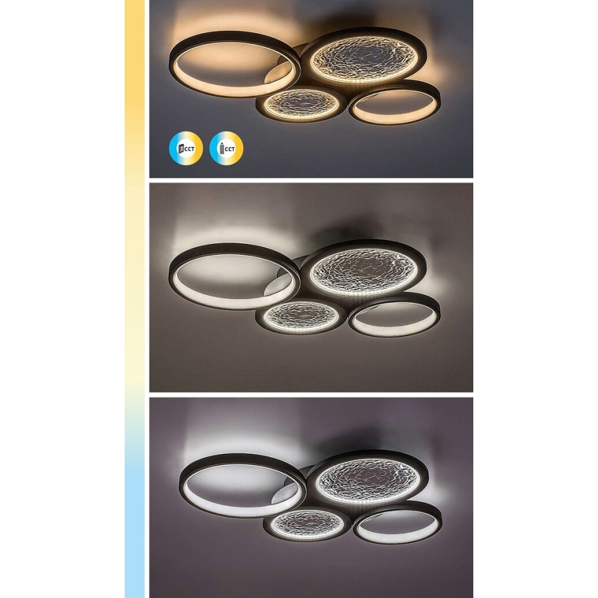 Rabalux - LED loftlampe dæmpbar LED/40W/230V 3000-6500K + fjernbetjening