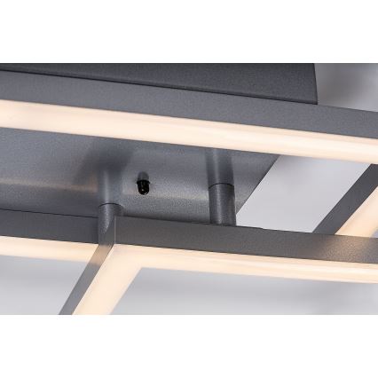 Rabalux - Dæmpbar LED-loftlampe LED/40W/230V 3000-6500K 45x55 cm med fjernbetjening