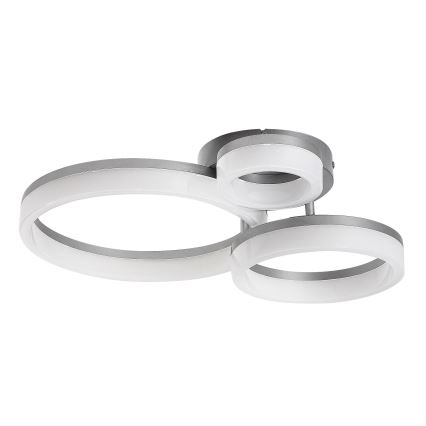 Rabalux - LED loftarmatur LED/24W/230V 3000/4000/6500K 38x51 cm mat krom