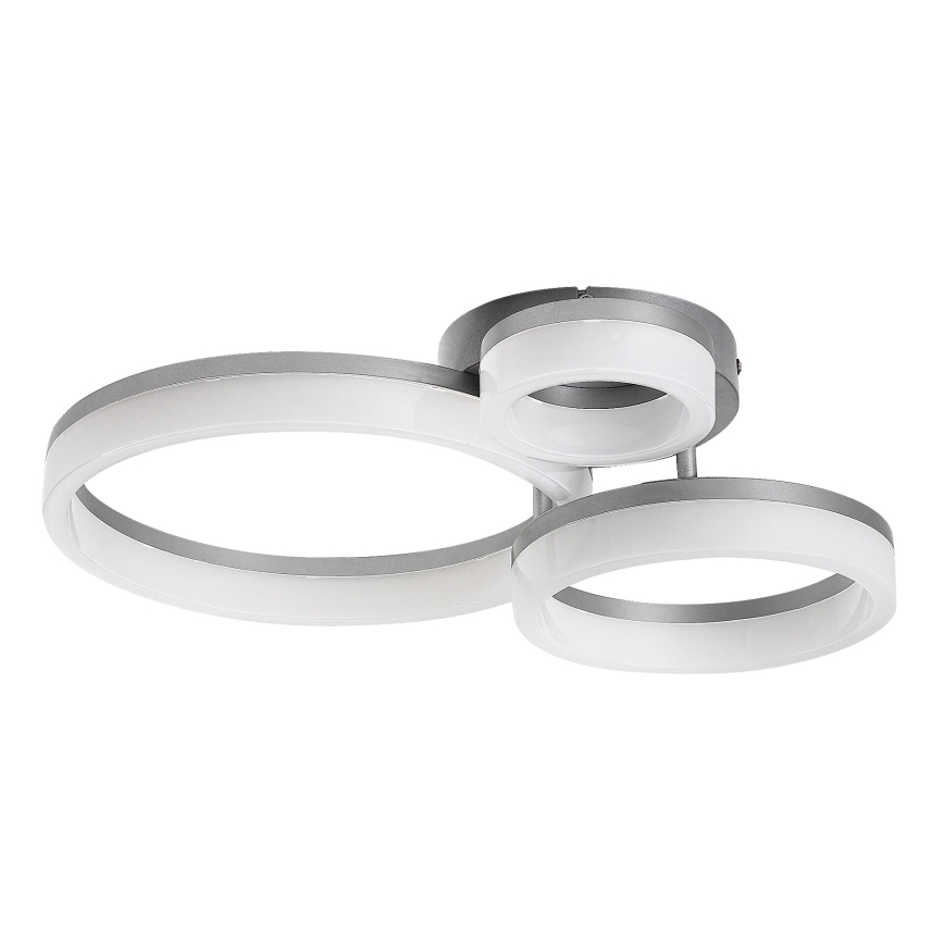 Rabalux - LED loftarmatur LED/24W/230V 3000/4000/6500K 38x51 cm mat krom