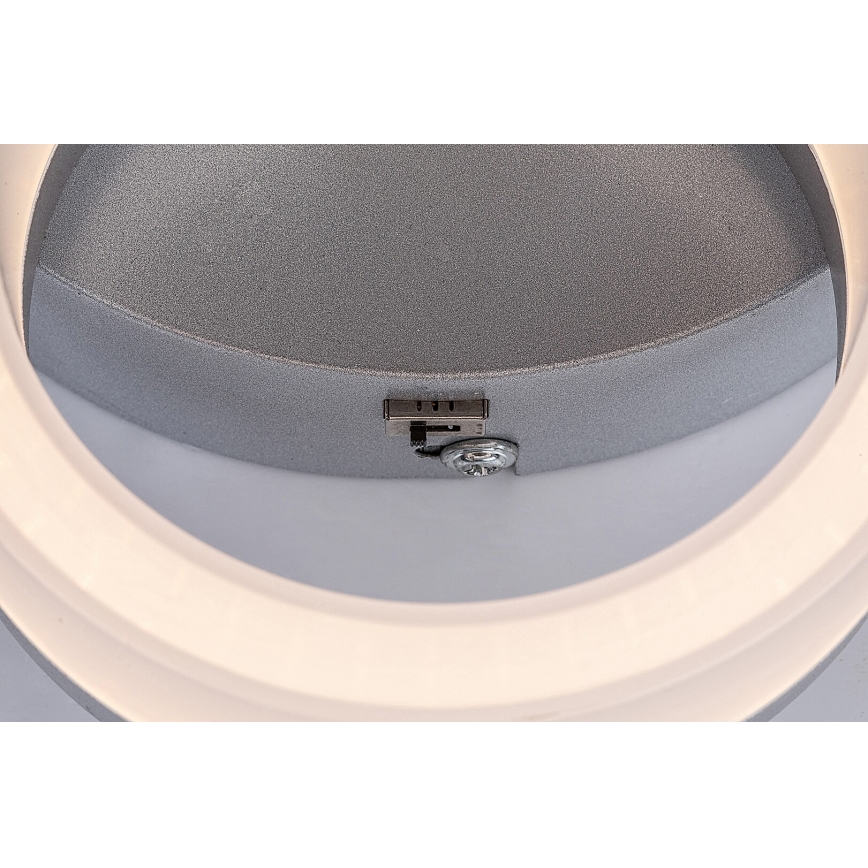 Rabalux - LED loftarmatur LED/24W/230V 3000/4000/6500K 38x51 cm mat krom