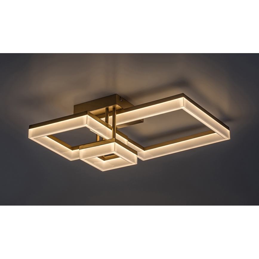 Rabalux - LED loftlampe LED/22W/230V 3000/4000/6500K guldfarvet