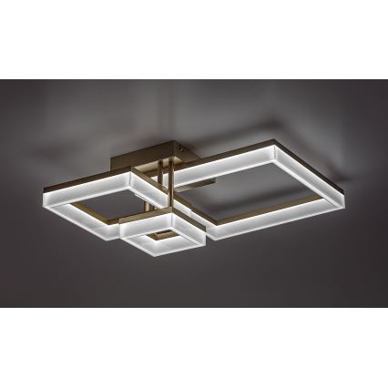 Rabalux - LED loftlampe LED/22W/230V 3000/4000/6500K guldfarvet