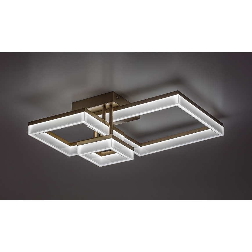Rabalux - LED loftlampe LED/22W/230V 3000/4000/6500K guldfarvet
