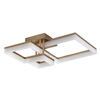 Rabalux - LED loftlampe LED/22W/230V 3000/4000/6500K guldfarvet