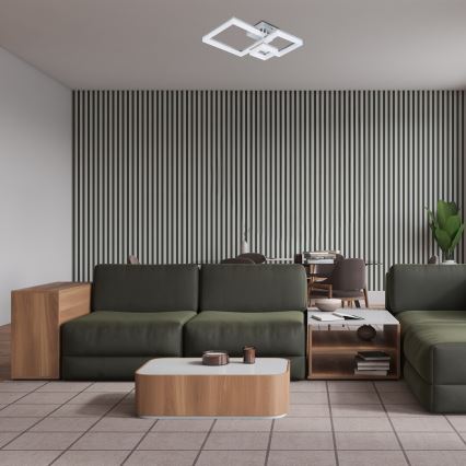 Rabalux - LED loftlampe LED/22W/230V 3000/4000/6500K mat krom