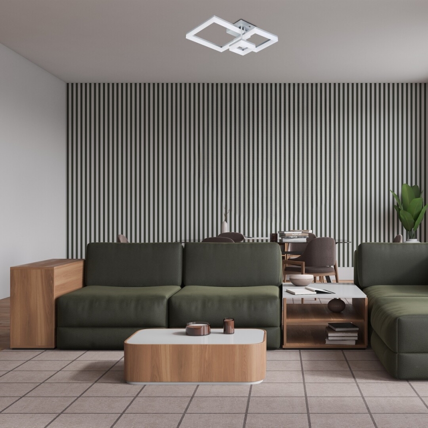 Rabalux - LED loftlampe LED/22W/230V 3000/4000/6500K mat krom